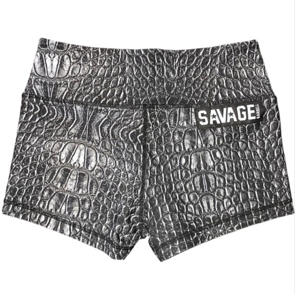 Savage Barbell booty shorts